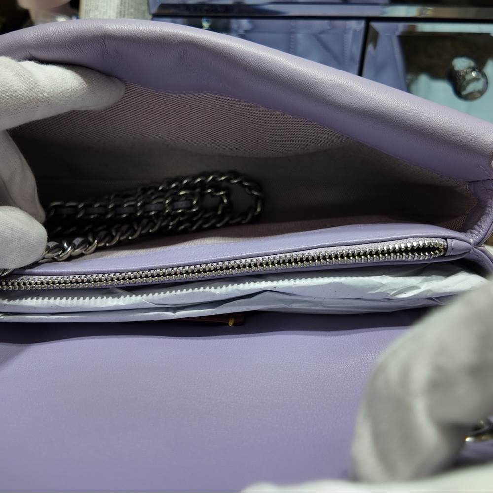 Coach Tabby 26 with Quilting in Soft Purple - Picture 9 of 11
